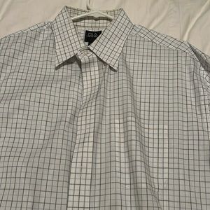 Plaid casual button down shirt